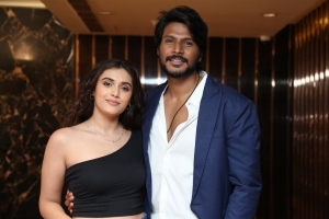 Divyansha Kaushik, Sundeep Kishan @ Michael Movie Press Meet Photos