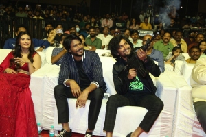 Divyansha Kaushik, Sundeep Kishan, Nani @ Micheal Movie Pre-Release Event Stills