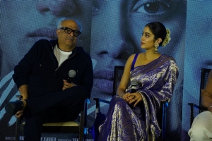 Boney Kapoor, Janhvi Kapoor @ Mili Movie Press Meet Hyderabad Stills