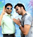 Vinay, Santhanam in Mirattal Movie Stills