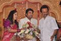 MK Stalin at Mirchi Shiva Wedding Reception Stills