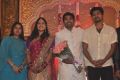 Actor Vijay, wife Sangeetha at Mirchi Shiva Wedding Reception Stills