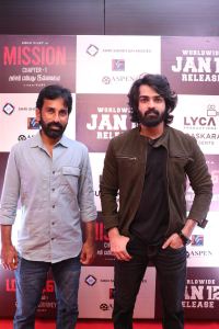 Actor Bharath Bopanna @ Mission Chapter 1 Trailer Launch Stills