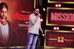 Actor Viraaj S @ Mission Chapter 1 Pre-Release Event Stills