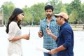 Hebah Patel, Varun Tej, Srinu Vaitla @ Mister Movie Working Stills