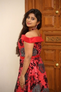 Actress Mithuna Waliya New Pics in Red Dress
