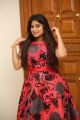 Actress Midhuna in Red Dress Pics