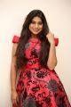 Actress Midhuna in Red Dress Pics