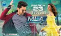 Kalyan Ram, Kajal Agarwal in MLA Movie Release Posters