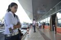 Actress Tapsee at Airport