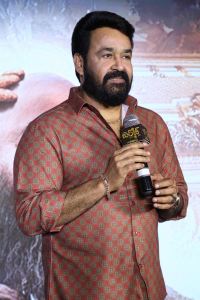 Actor Mohanlal Photos @ Barroz Pre-Release Event