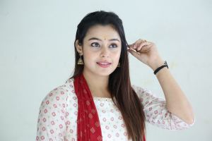 Actress Mokksha Images @ Alanati Ramachandrudu Movie Interview