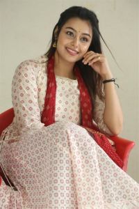 Actress Mokksha Images @ Alanati Ramachandrudu Movie Interview