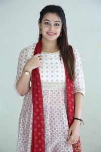 Alanati Ramachandrudu Heroine Mokksha Interview Images