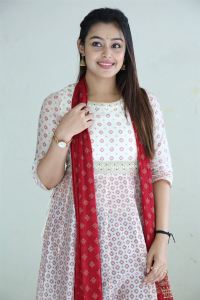 Alanati Ramachandrudu Heroine Mokksha Interview Images