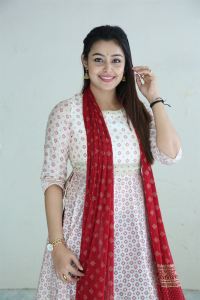 Alanati Ramachandrudu Heroine Mokksha Interview Images