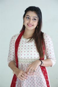 Alanati Ramachandrudu Heroine Mokksha Interview Images