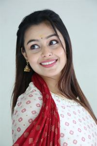 Actress Mokksha Images @ Alanati Ramachandrudu Interview