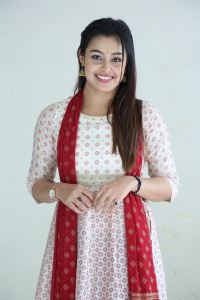 Actress Mokksha Images @ Alanati Ramachandrudu Interview