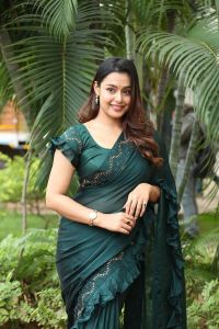 Actress Mokksha Pics @ Alanati Ramachandrudu Success Meet