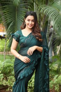 Actress Mokksha Pics @ Alanati Ramachandrudu Success Meet