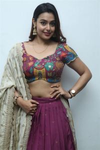 Actress Mokksha Pictures @ Alanati Ramachnadrulu Movie Press Meet