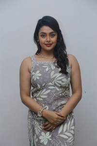 Actress Mokksha Stills @ Neethone Nenu Press Meet