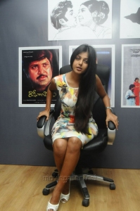 Telugu Actress Monal Gajja in Sleeveless Gown Pictures