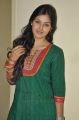 Actress Monal Gajjar Cute Photos in Green Salwar Kameez