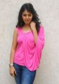 Actress Monal Gajjar in Pink Sleeveless Top