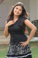 Telugu Actress Mounika Hot Pics in Black Top & Long Skirt