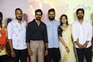 Yaswanth Mulukutla, Naveen Chandra, Sai Dharam Tej, Swati Reddy, Srikanth Nagothi @ Month Of Madhu Movie Trailer Launch Stills