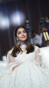 Actress Pooja Hegde @ Most Eligible Bachelor Pre Release Event Stills