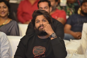 Allu Arjun @ Most Eligible Bachelor Success Meet Stills