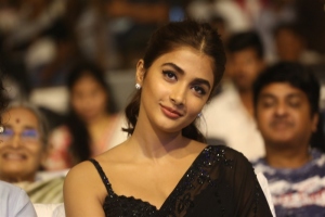 Pooja Hegde @ Most Eligible Bachelor Success Meet Stills