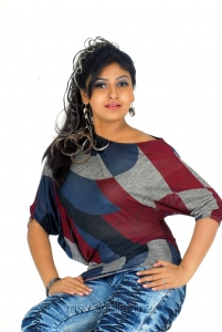Telugu Actress Mounika Trendy Photo Shoot Stills