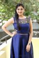 Love And War Movie Actress Mouryaani Photoshoot Stills in Blue Dress