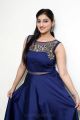 Love And War Movie Actress Mouryaani Photoshoot Stills in Blue Dress