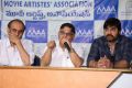D Suresh Babu, Allu Aravind, Srikanth @ Movie Artist Association (MAA) Press Meet about Drugs