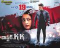 Akshara Haasan, Vikram in Mr KK Movie Release Posters