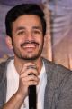 Actor Akhil Akkineni @ Mr Majnu Movie Success Meet Stills