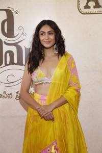 Actress Mrunal Thakur Images @ Sita Ramam Trailer Launch