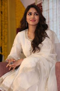 Actress Mrunal Latest Pics @ Family Star Press Meet