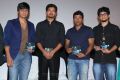 Jeeva, Vijay, Puneeth at Mugamoodi Audio Launch Stills