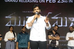 Actor Viran Muttamsetty @ Mukhya Gamanika Pre-Release Event Stills