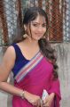 Actress Muktha Bhanu Hot Photos in Dark Pink Saree