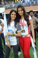 Genelia, Lakshmi Rai at CCL 2 Semi Final Match Stills