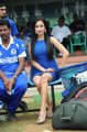 Madhuri Bhattacharya at CCL 2 Semi Final Match Stills