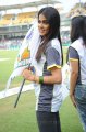 Actress Genelia at CCL 2 Match Pics