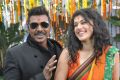 Raghava Lawrence, Tapsee at Muni 3 Telugu Movie Opening Stills